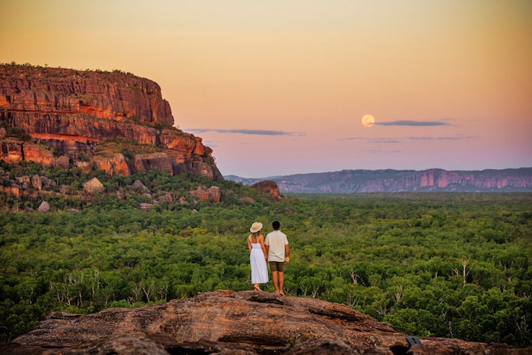 a couple at Kakadu National Park