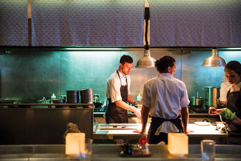 chefs at Supernormal kitchen