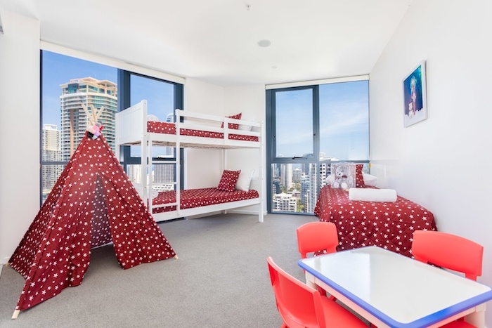 The Ruby Apartments is a new Gold Coast hotel great for families