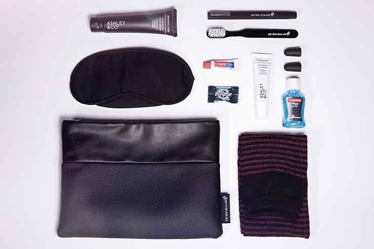 Air New Zealand's Business Premier amenity kit