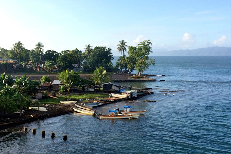 Alotau Port in the Milne Bay region of PNG