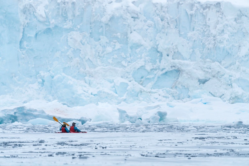 Brown Bluff, Antarctica. Image: Chelsea Claus for Hurtigruten