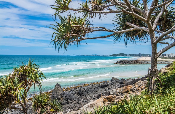 Burleigh Heads Beach, Gold Coast