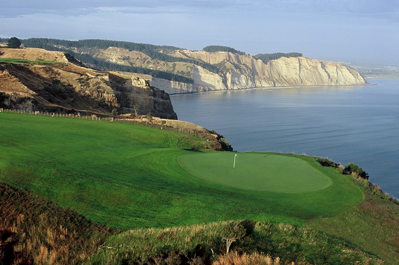 Cape Kidnappers golf course in New Zealand