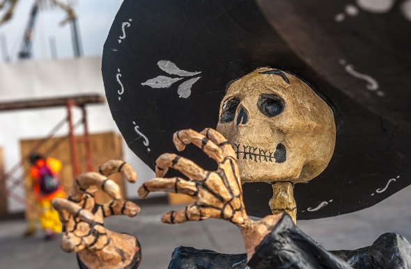  Day of the Dead skull