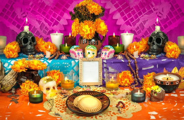 Day of the dead altar