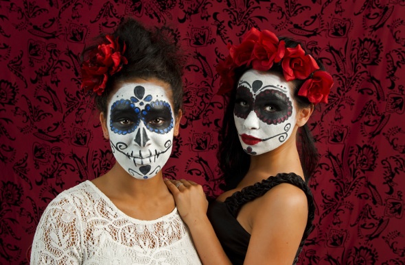 Day of the dead face paint