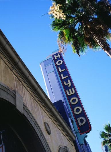 Hollywood street sign