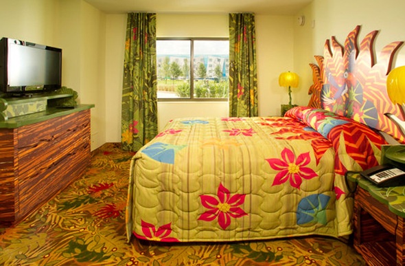 Lion King-inspired suite at the Disney's Art Of Animation Resort in Orlando
