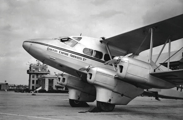 Qantas Empire Airways' old aircraft