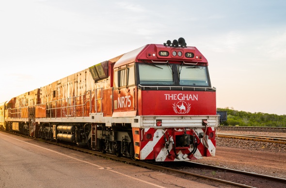  red ghan train