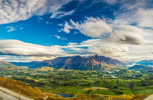 The Remarkables in spring