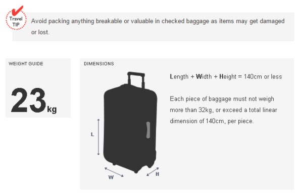  Virgin baggage weight guide 