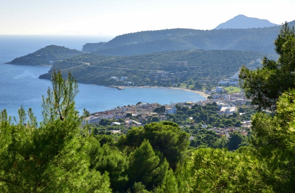 A view of Aegina