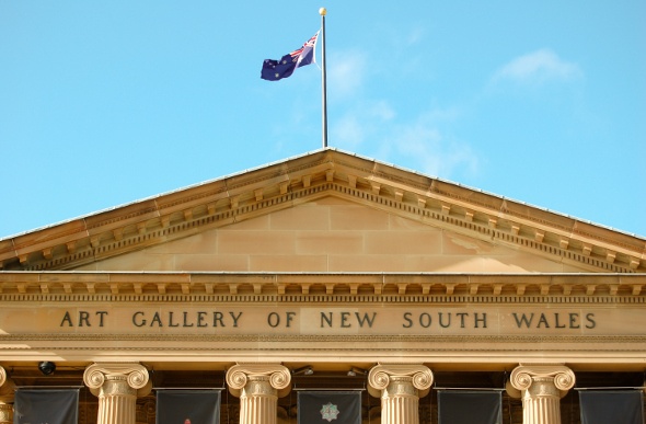 The Art Gallery of New South Wales in Sydney, Australia.