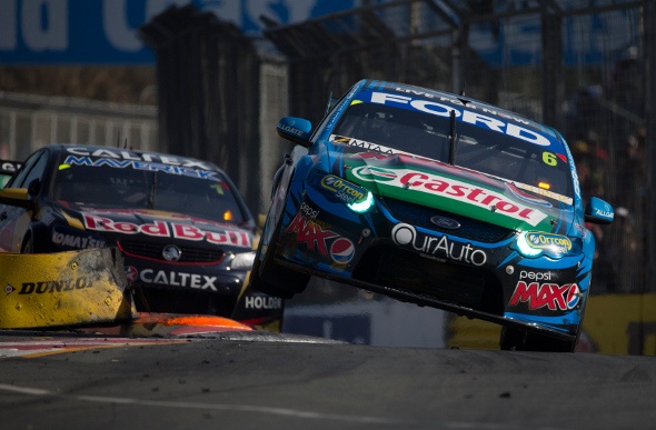 Sports cars racing in the Supercars Championship in Australia