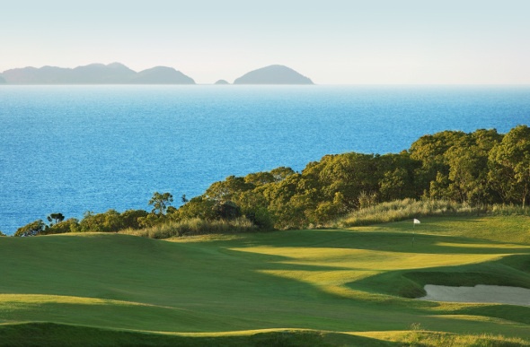  Ocean view from the Hamilton Island golf course 