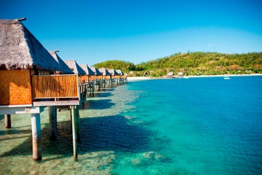 If you plan to visit Fiji make sure to try Likuliku Lagoon Resort, and experience their clear water and great overwater cabin 