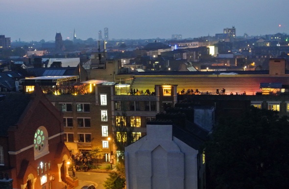 Dalston Roof Park is the place to be in summer.