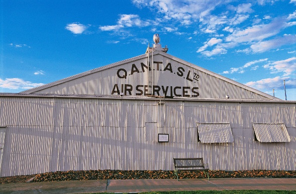 Qantas air services warehouse
