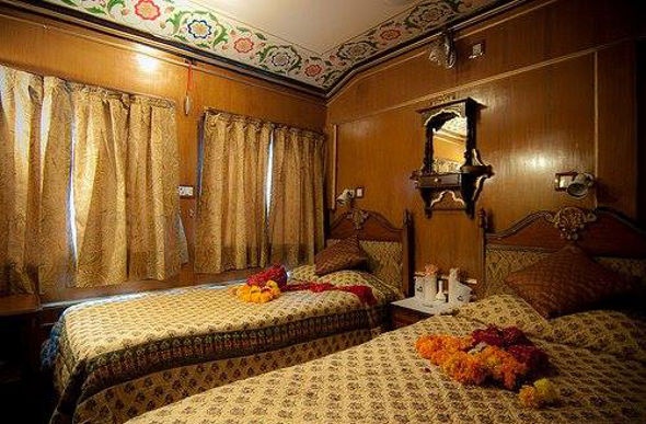  Inside the luxury cabin 