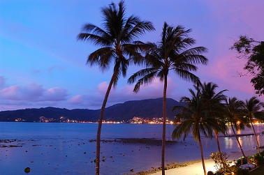  Sunset in Patong Beach  