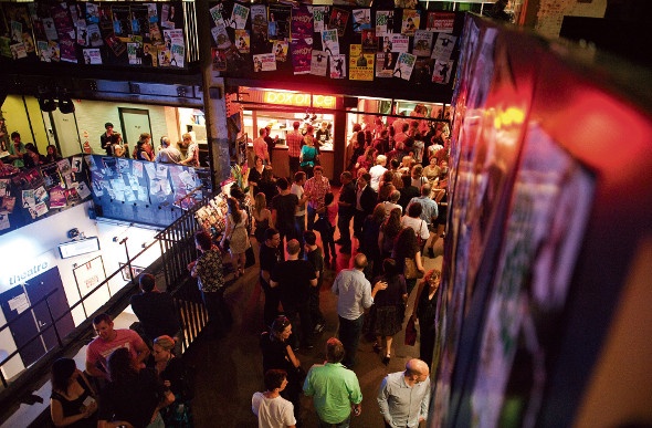 busy nightclub