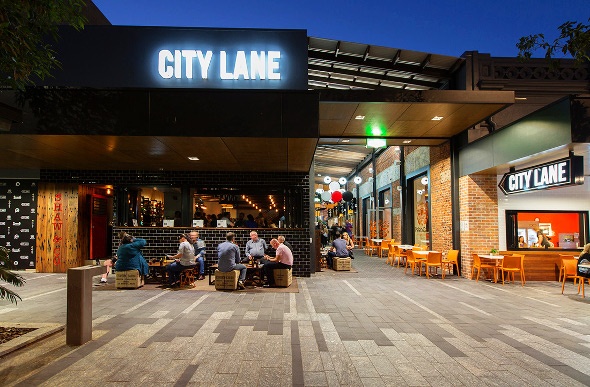 City Lane restaurants in Townsville
