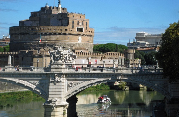 Castel Sant’Angelo by the Tiber River
