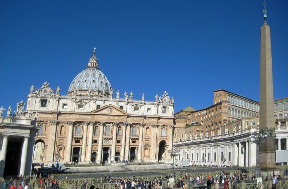 St Peter’s Square and St Peter’s Basilica