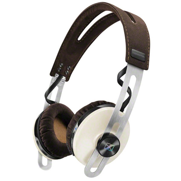 Velvety brown wireless MOMENTUM headphones
