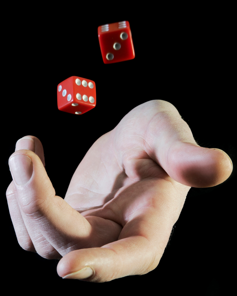 Rolling dice
