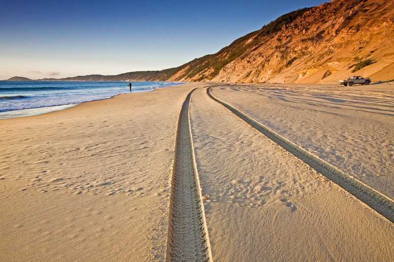 Rainbow Beach in Queensland.