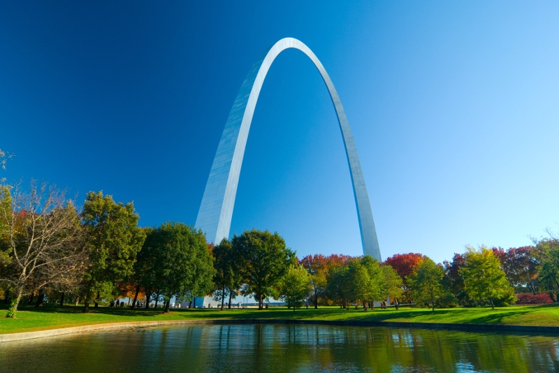 St Louis Arch.