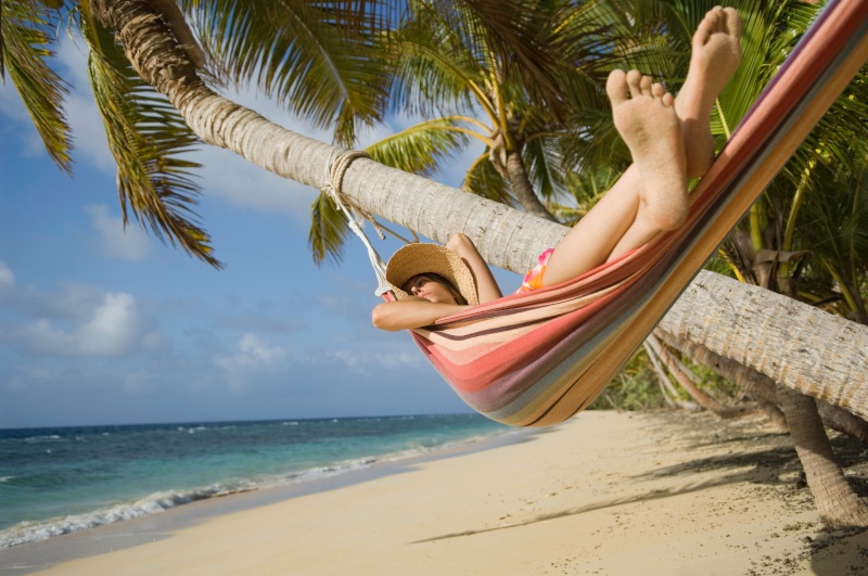 Need time to rest after a long day of swim, no need to go back to your hotel room. Coconut tree and a hammock is the key