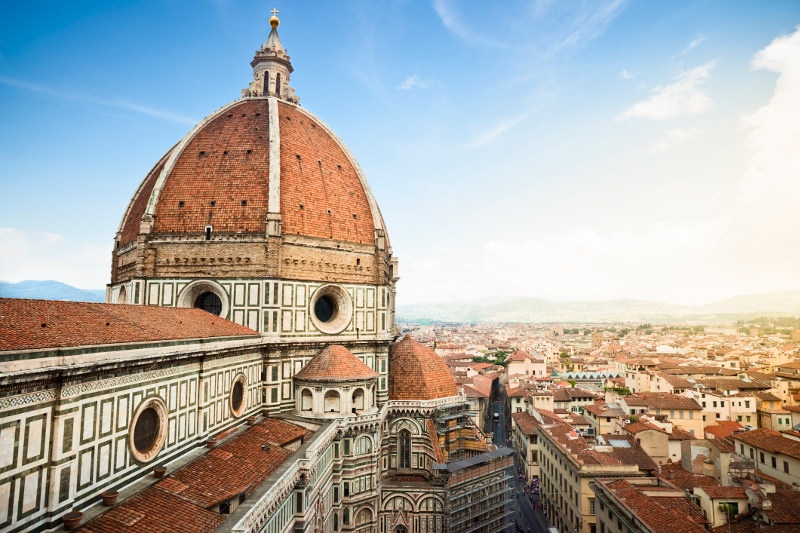 Florence’s famous Cattedrale di Santa Maria del Fiore, Italy