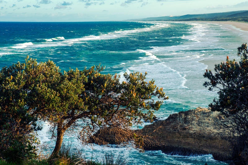 View from Point Lookout on North Stradbroke Island