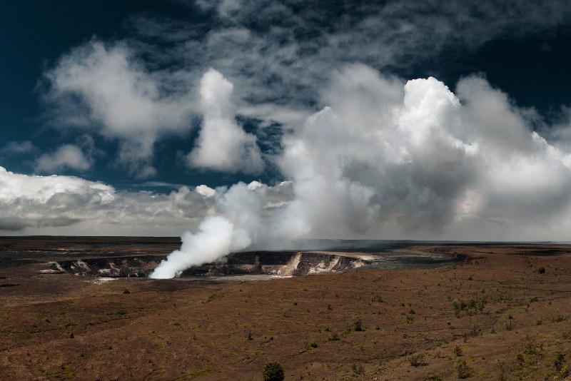 Steam and smoke