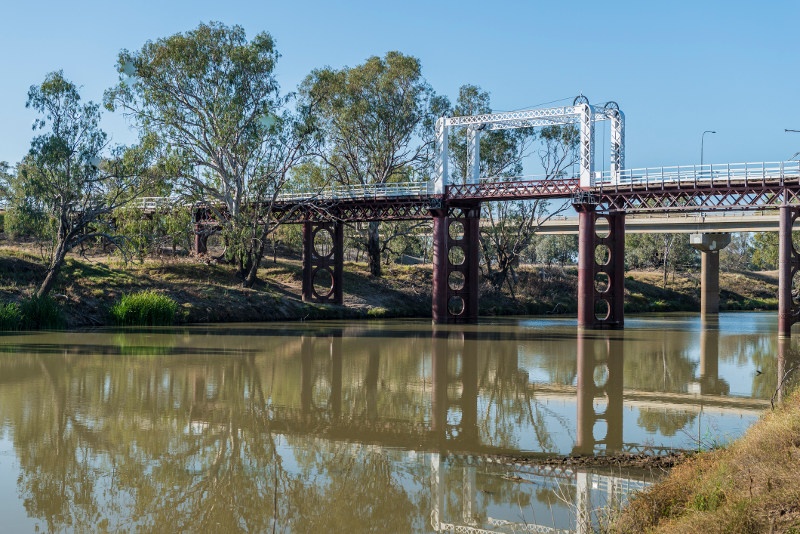 Old Bourke Bridge New South Wales