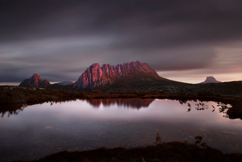 cradle mountain sunrise