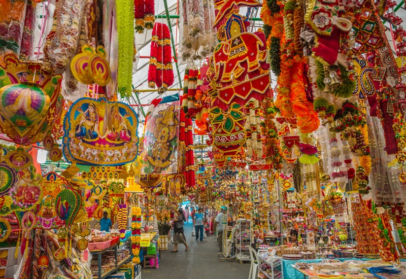 Little India market in Singapore.