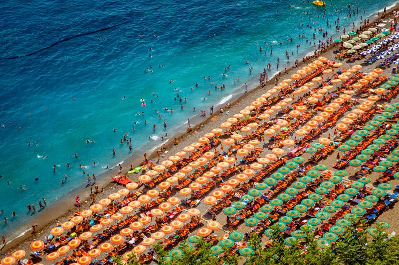 Positano Beach, Italy