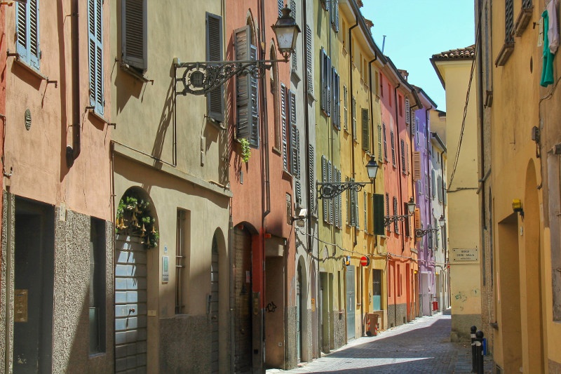 Laneway in Parma, Italy