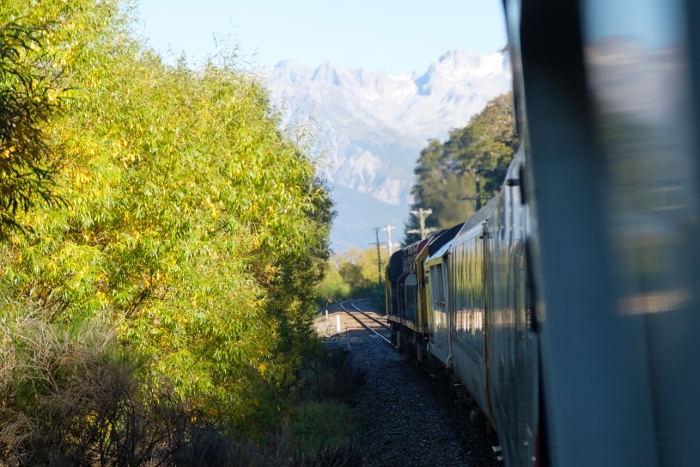 tranzalpine train to arthurs pass south island new zealand