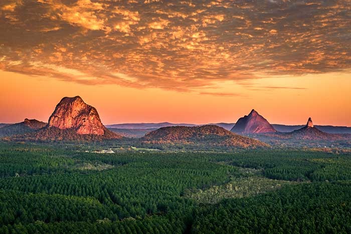 glass house mountains