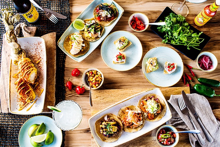 The colourful food of Tako, a new Mexican slash Korean restaurant in Hamilton Island