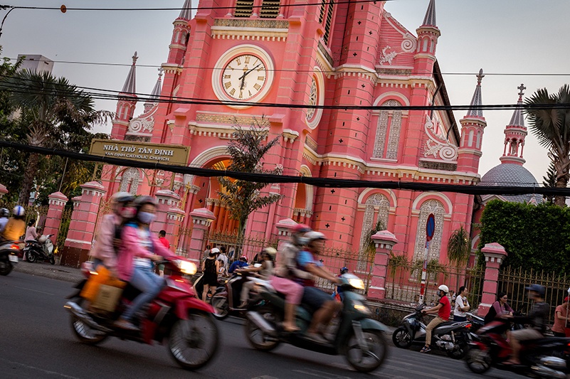 Scooters in Ho Chi Minh City