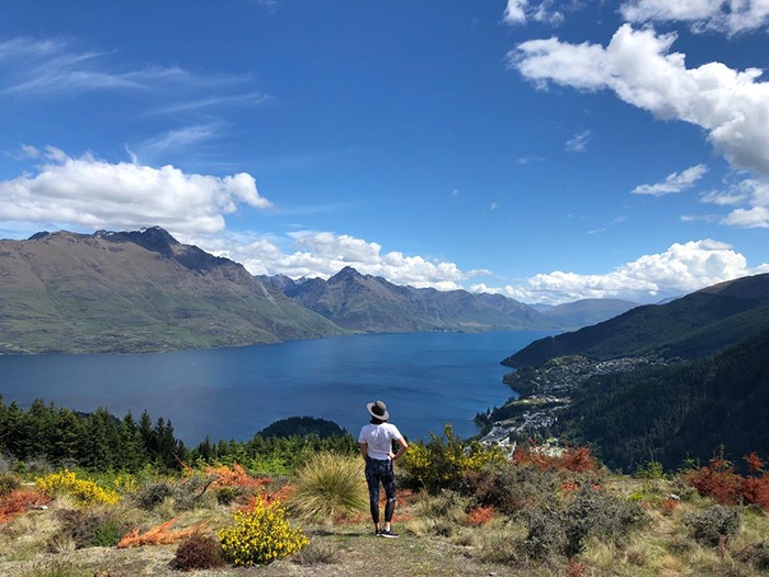 queenstown hill is a tough, short hike with spectacular views
