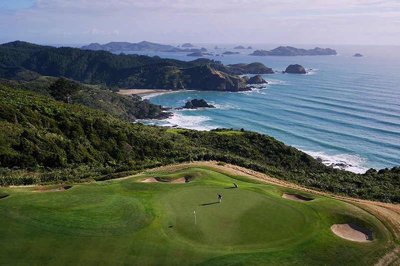 Kauri Cliffs gold course in New Zealand's North Island