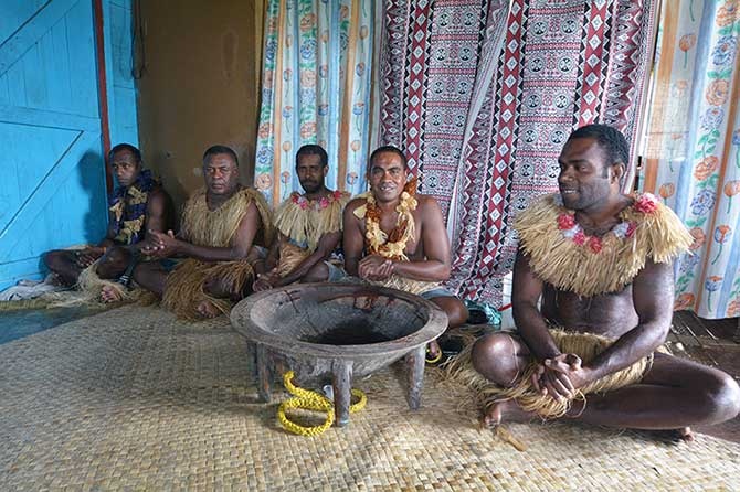 Kava is a popular traditional drink in Fiji 